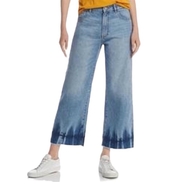 DL1961 Hepburn High Rise Wide Leg Carter Jeans NWT Sz 31 - Picture 6 of 16